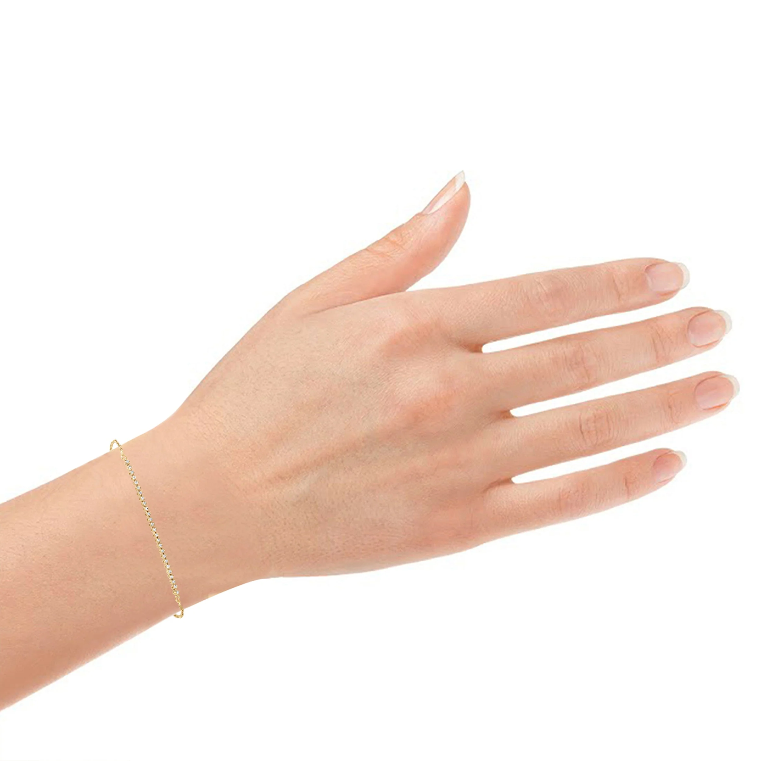 Bolo Lab Grown Diamond Bracelet - Image 3