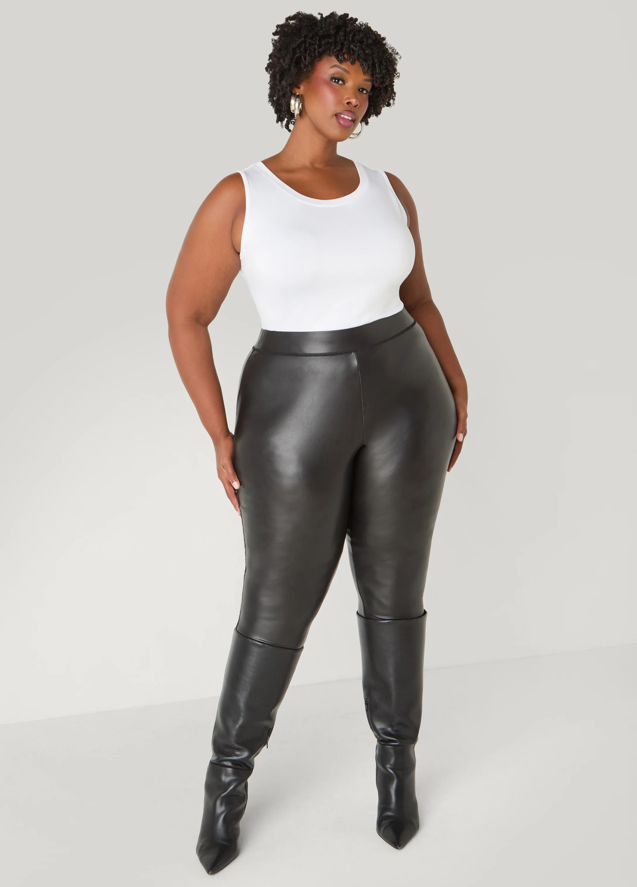 Basic Knit Cami Top - Image 3