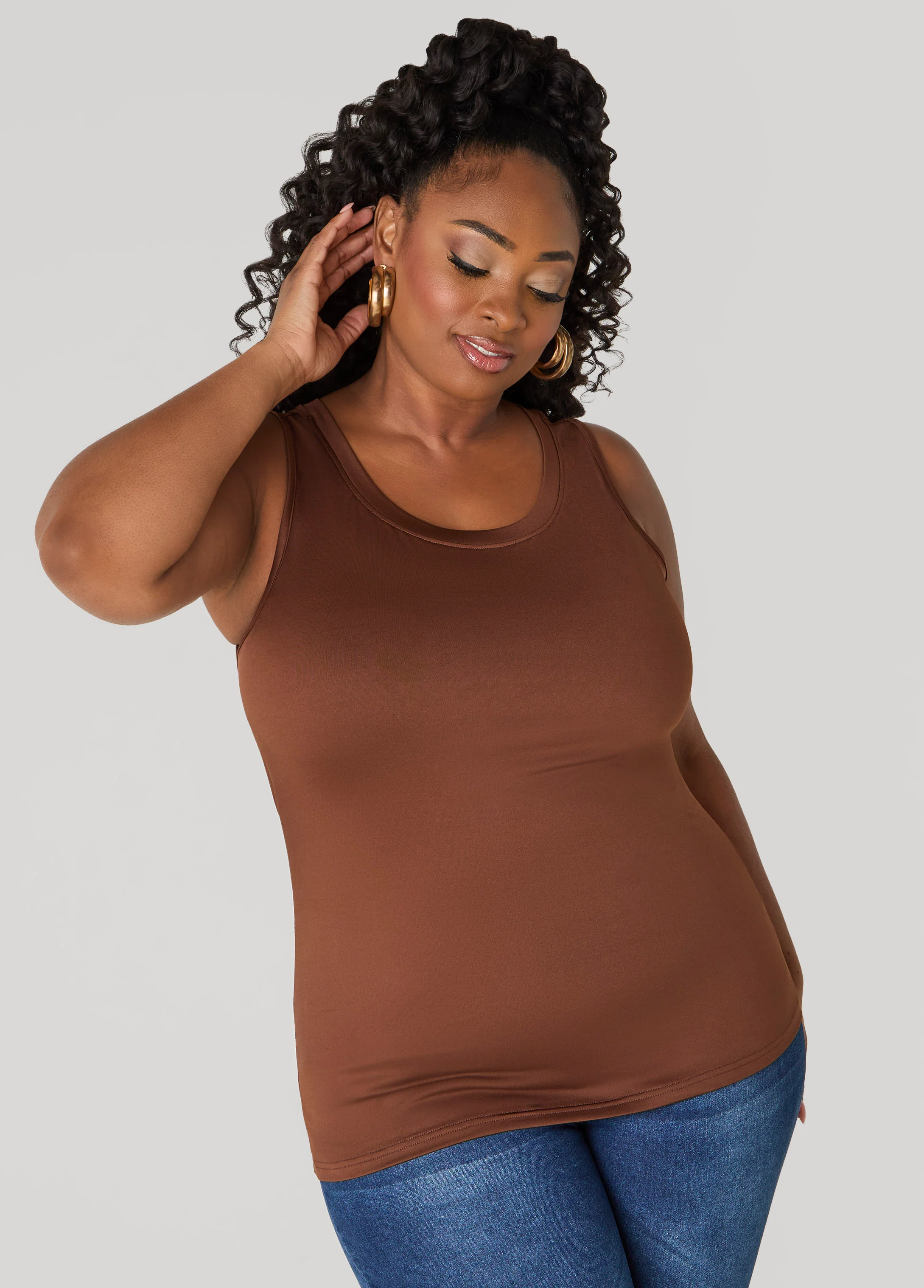 Basic Knit Cami Top - Image 4