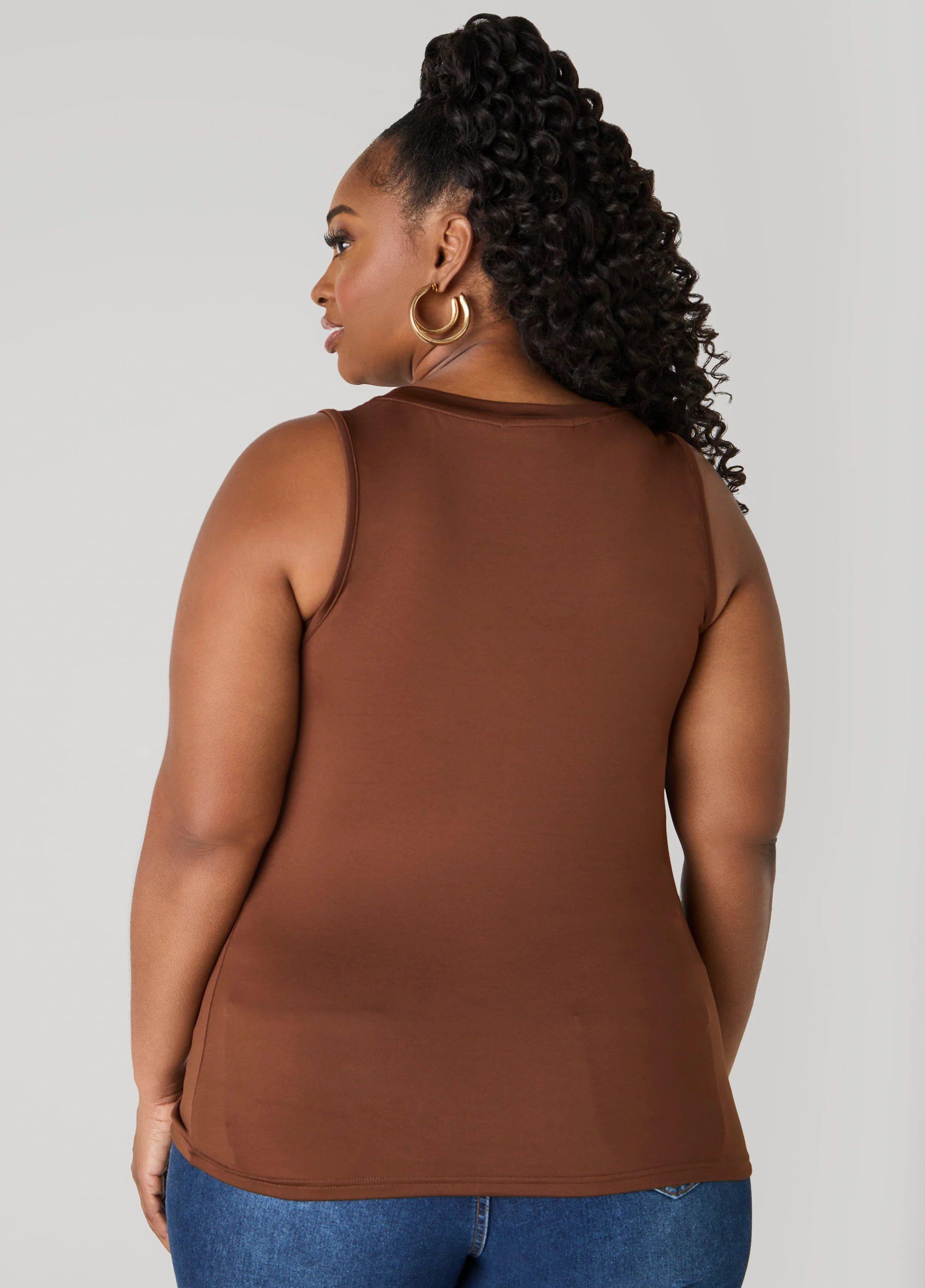Basic Knit Cami Top - Image 5