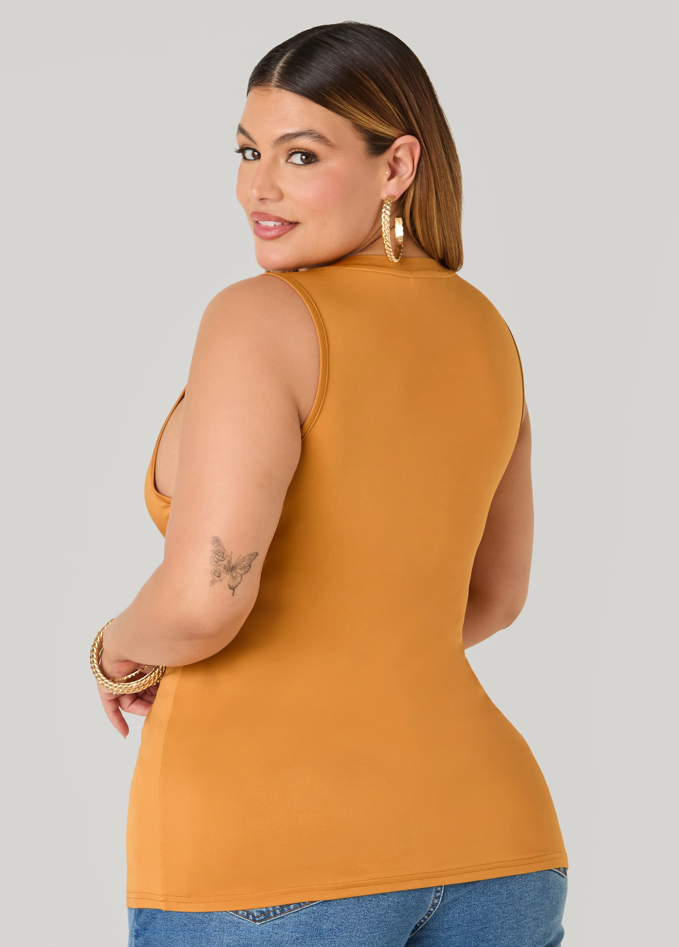 The Basic Stretch Knit Cami - Image 8