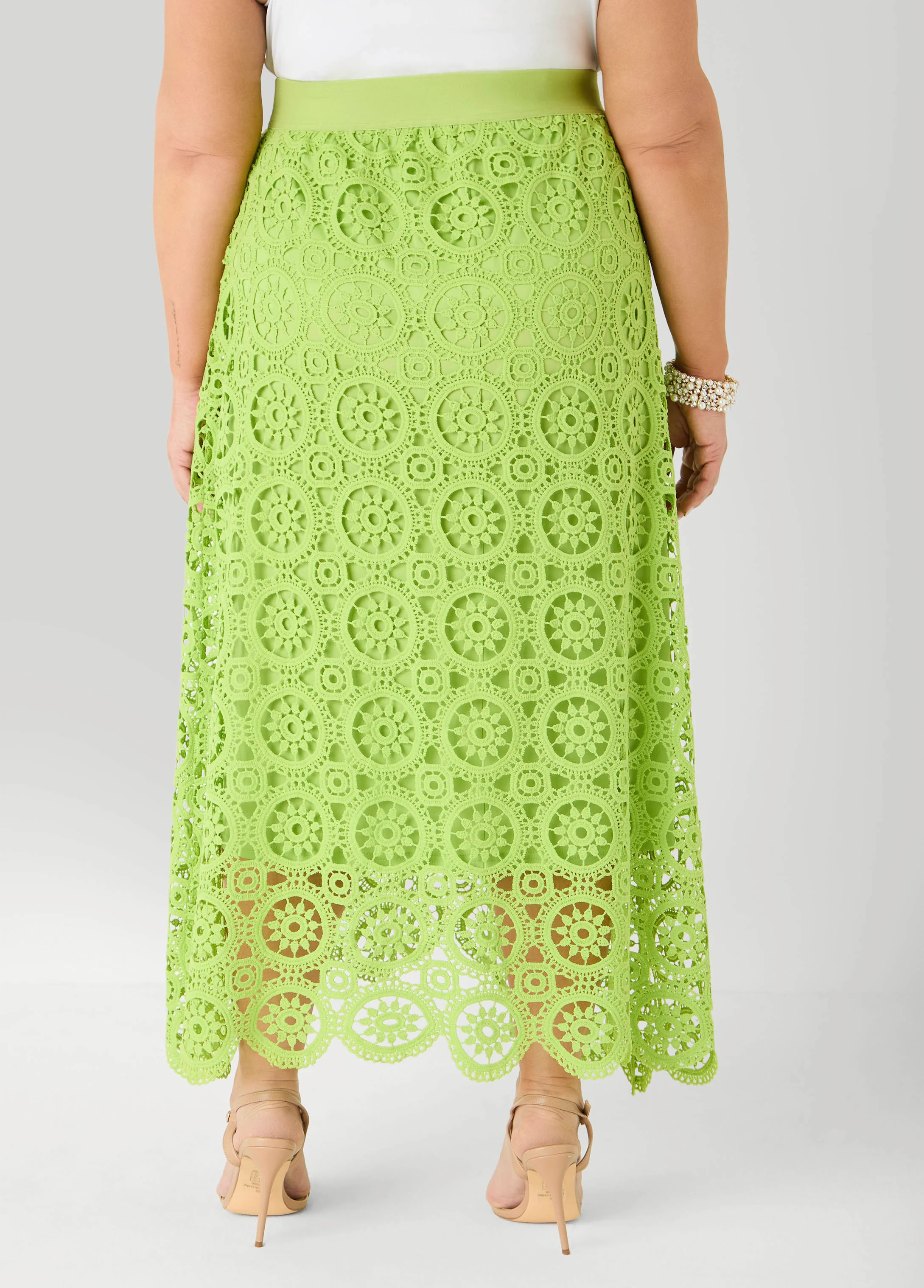 Crochet Maxi Skirt - Image 6