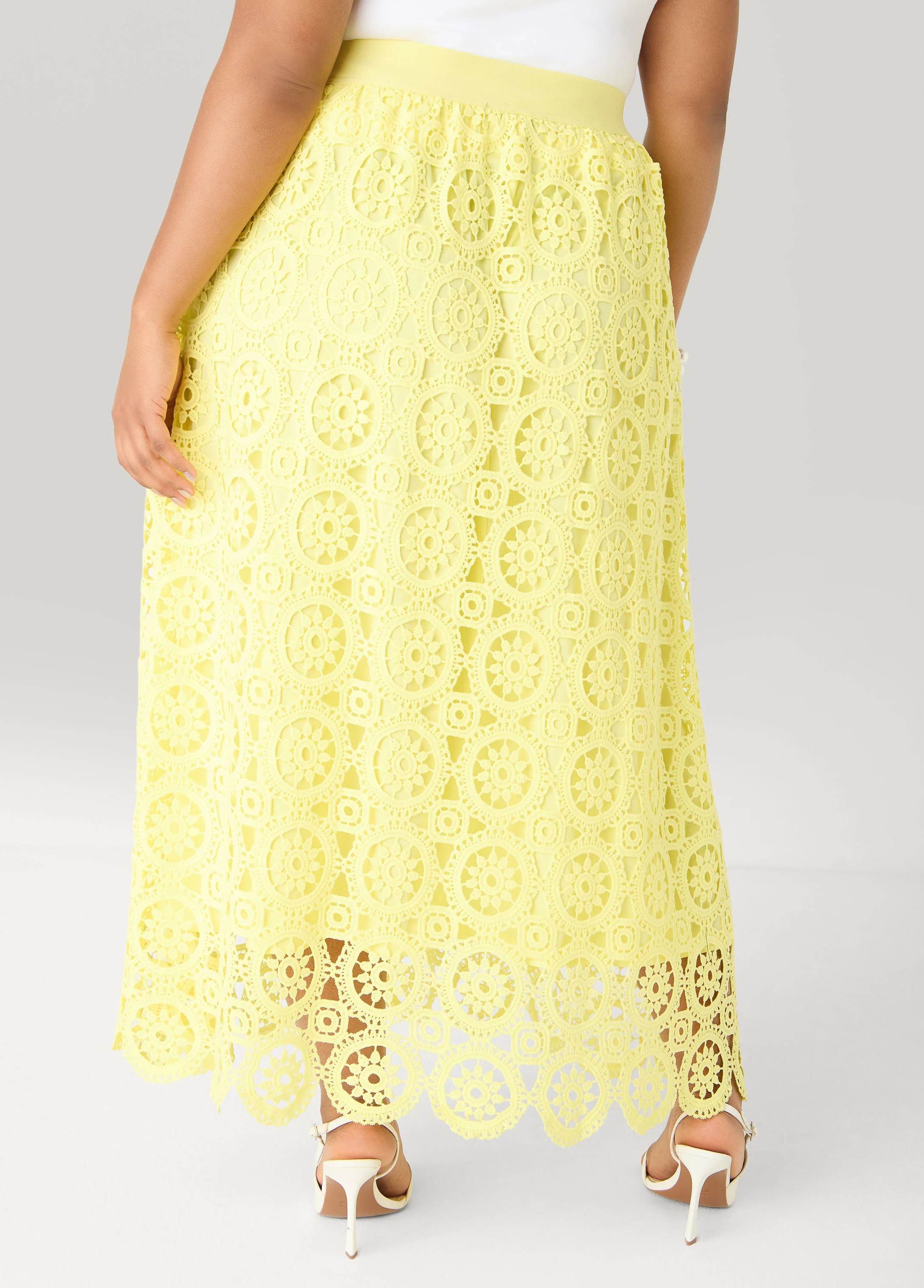 Crocheted Maxi Skirt - Image 6