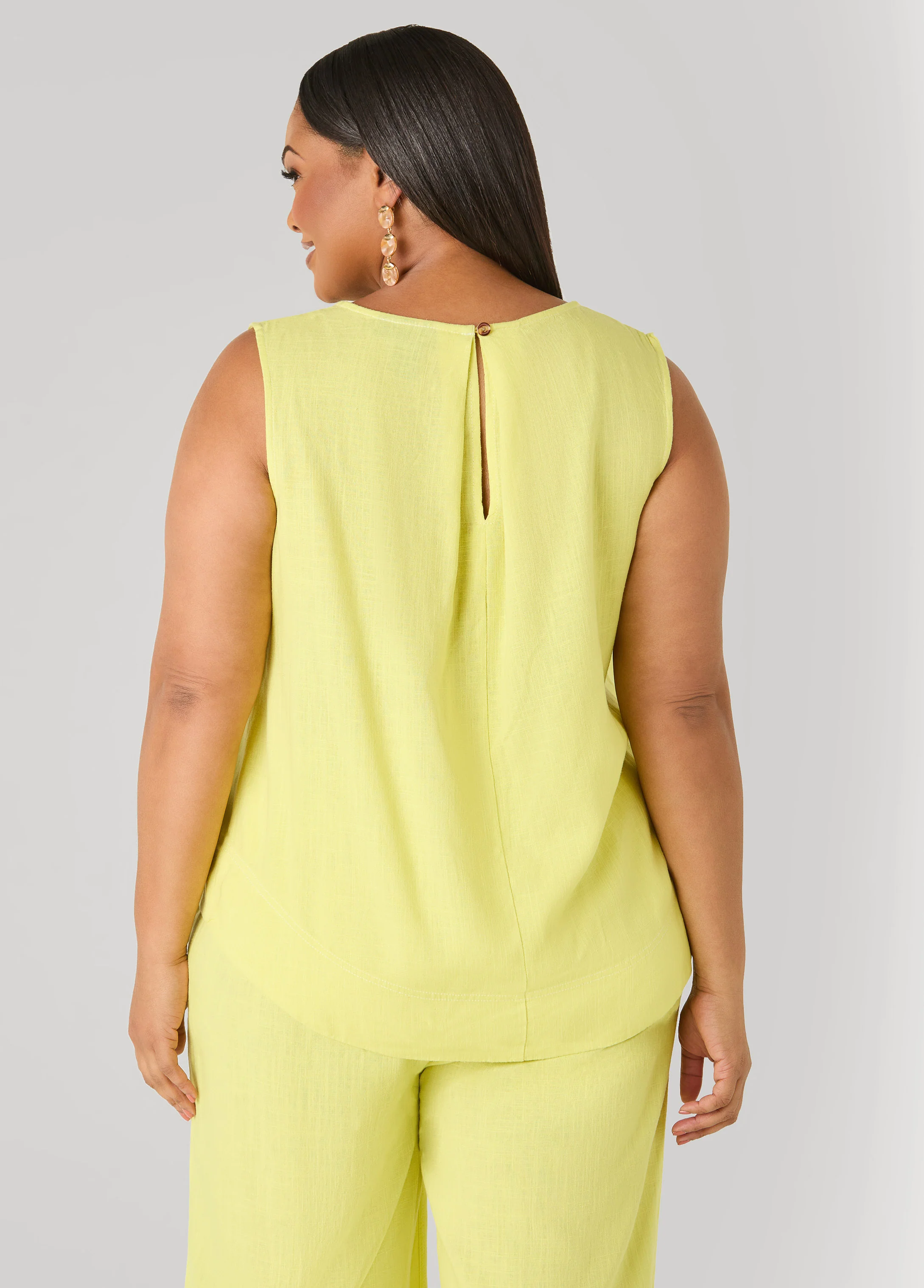 Linen Blend Top - Image 10