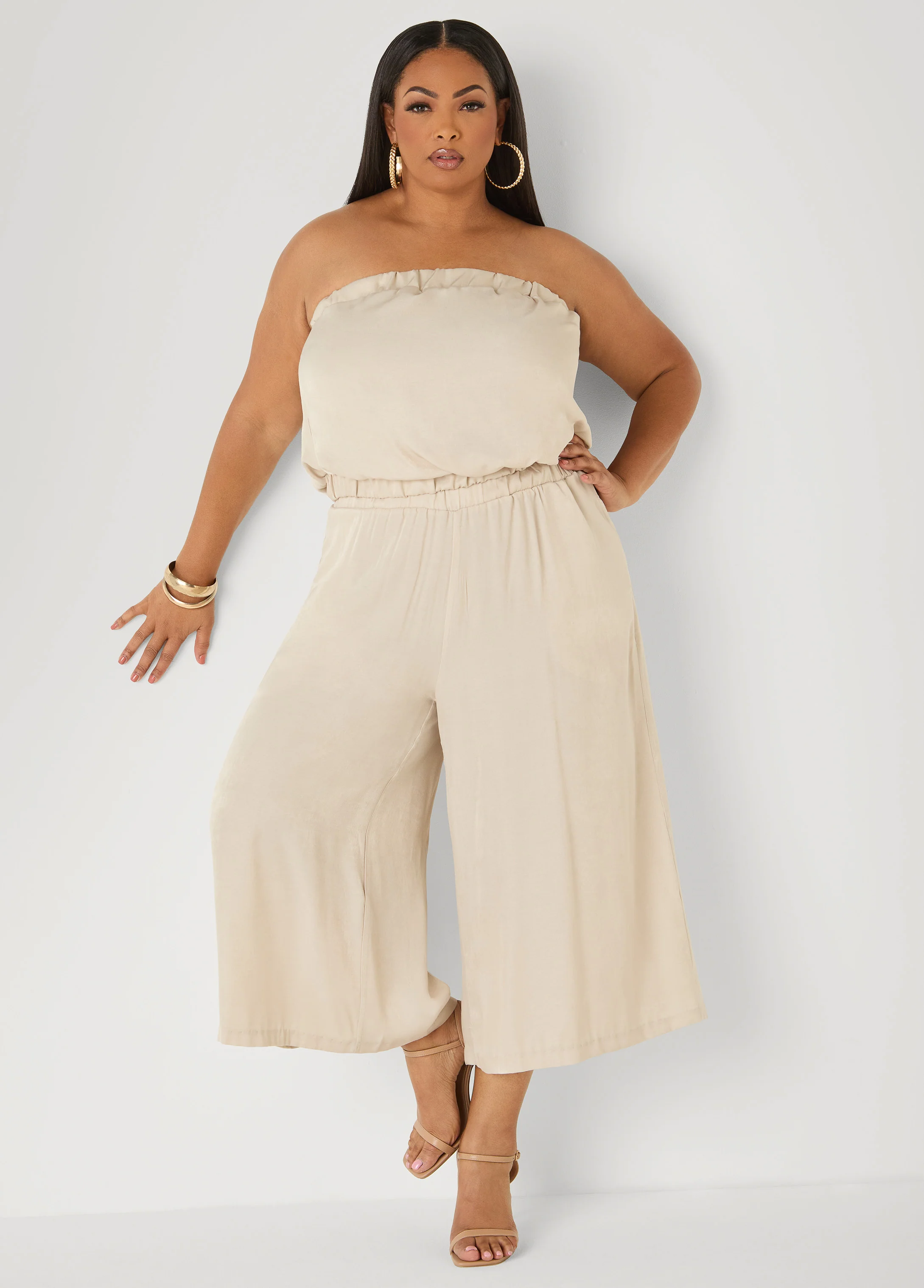 Sage Green Bubble Tube Top - Image 11