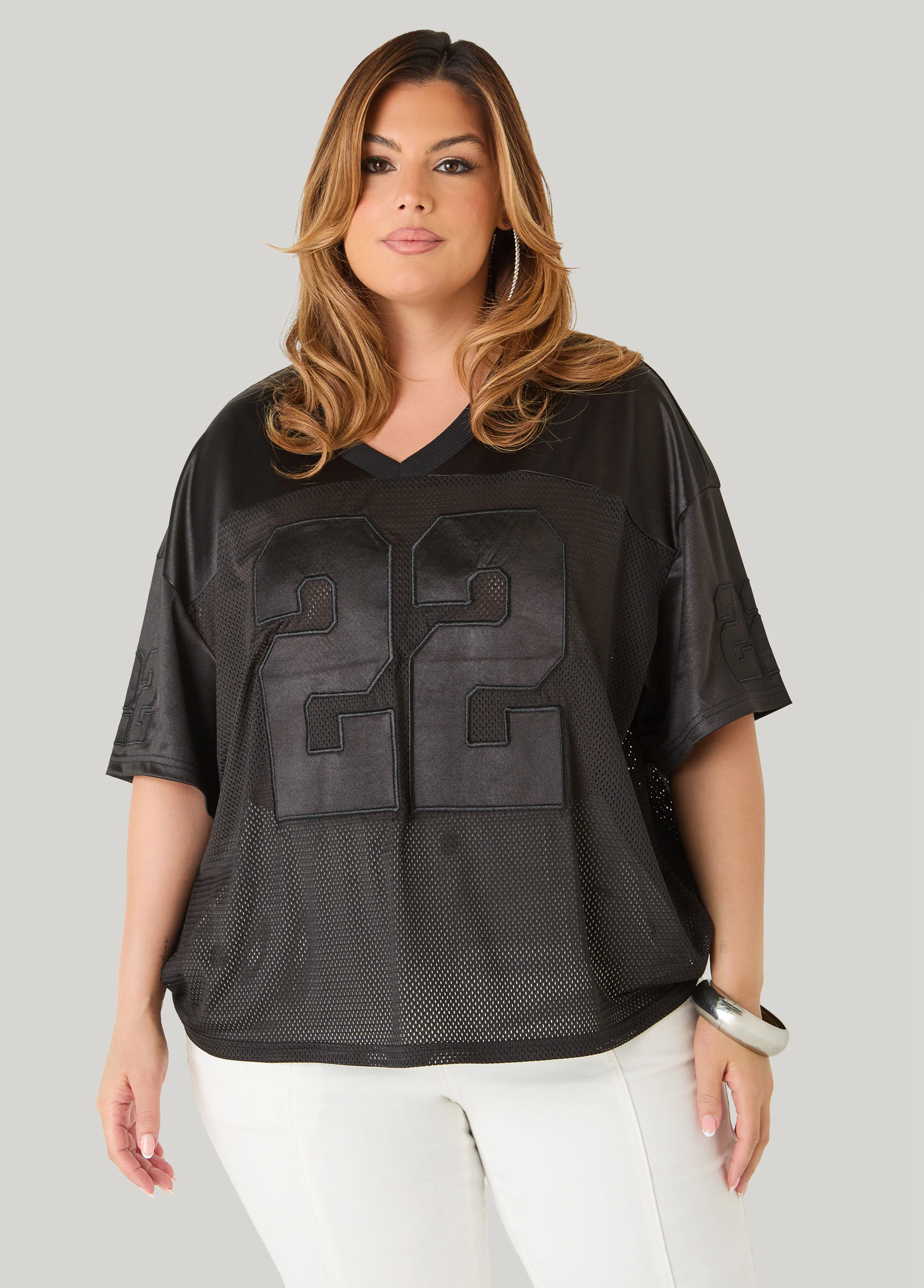 Mesh Paneled Jersey - Image 6