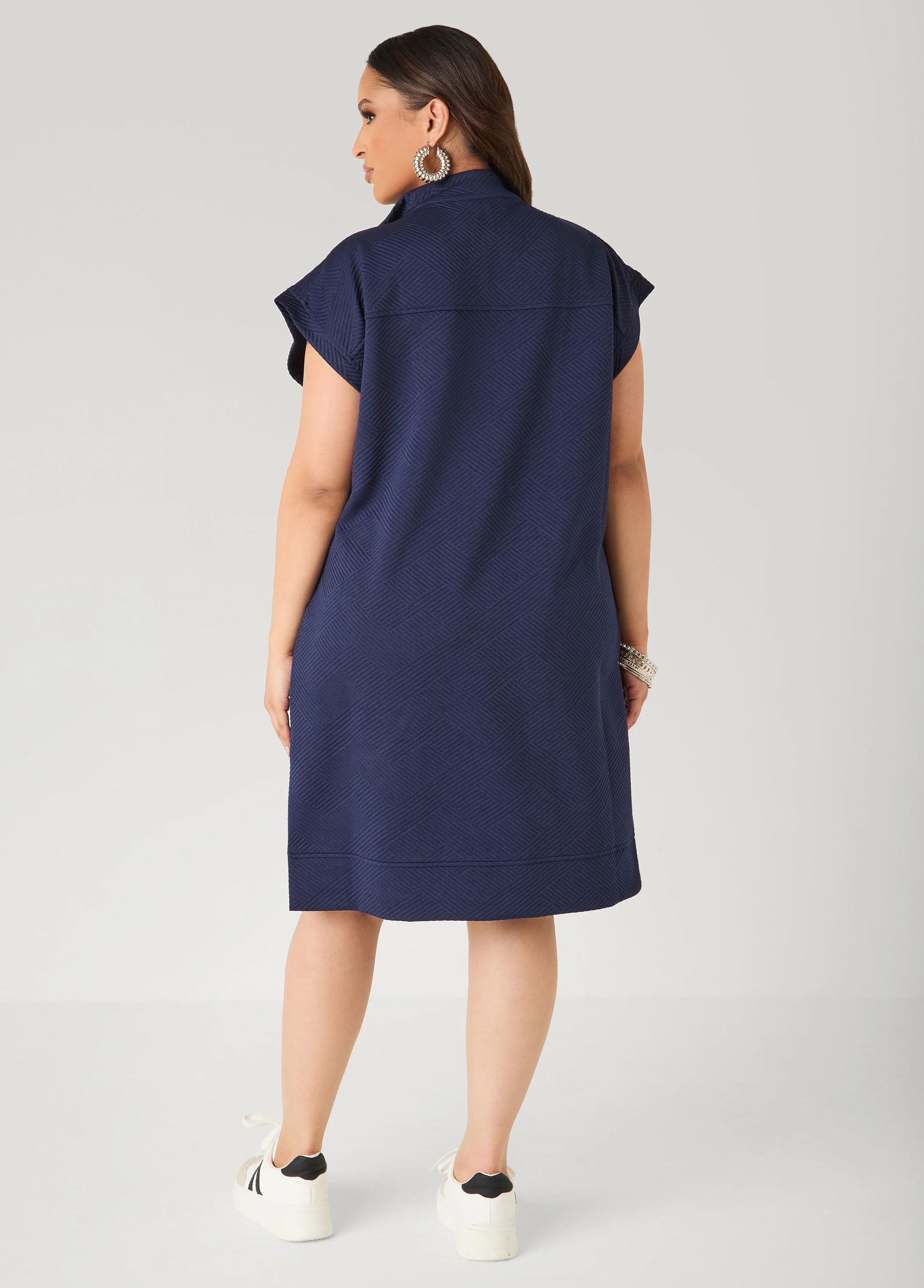 Athletic Knit Sneaker Dress - Image 10