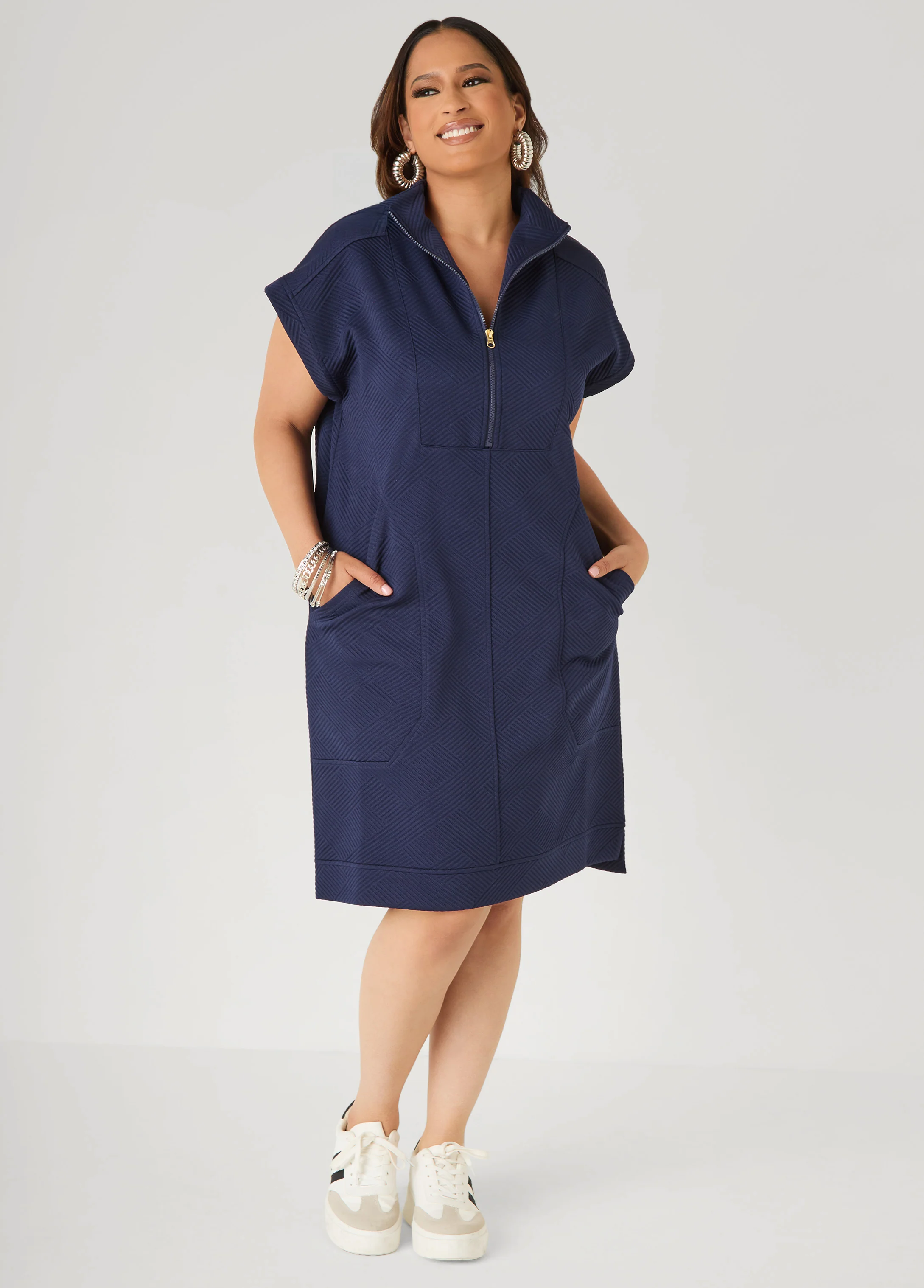 Athletic Knit Sneaker Dress - Image 11