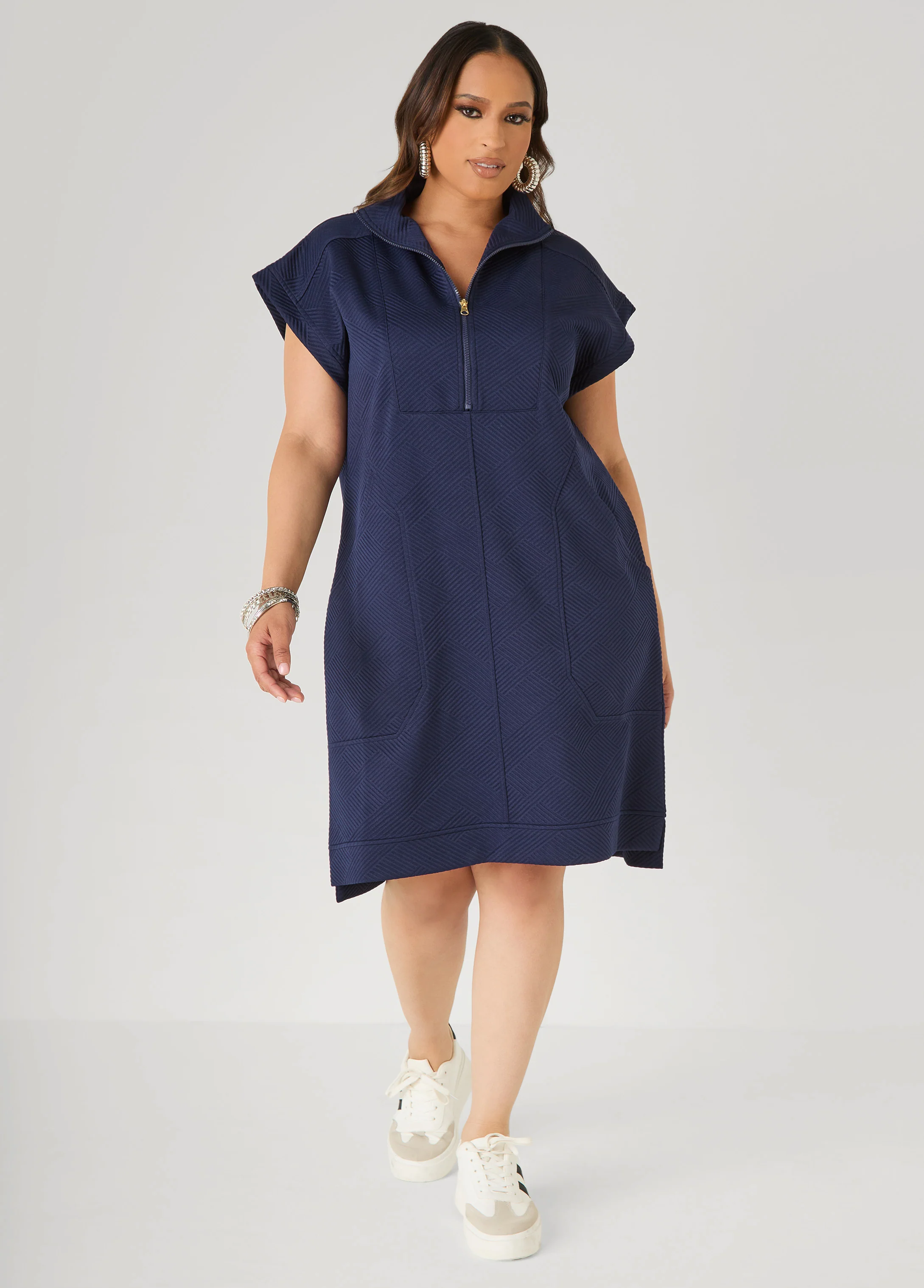 Athletic Knit Sneaker Dress - Image 9