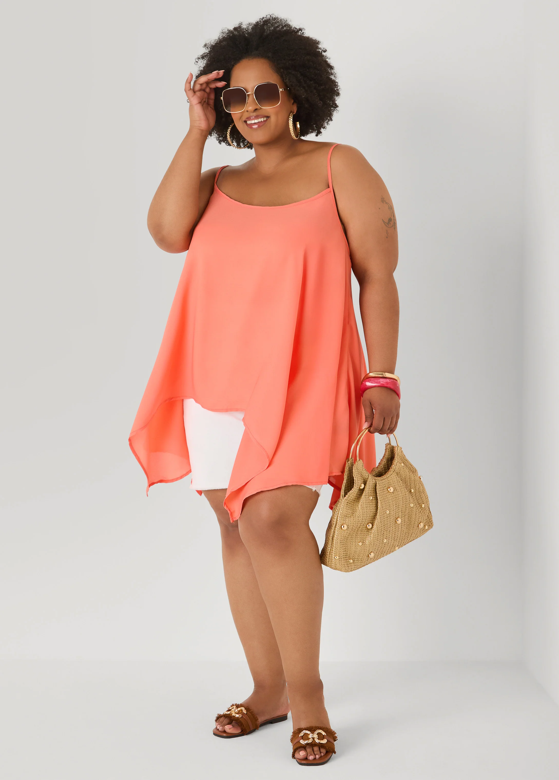 Crepe Handkerchief Tank - Image 8
