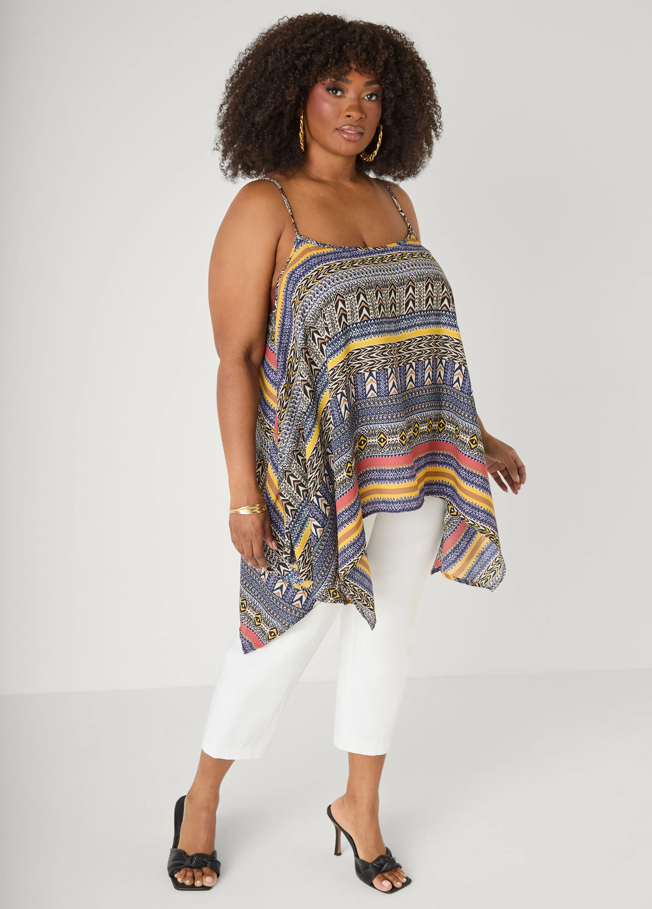 Printed Handkerchief Tank - Image 11