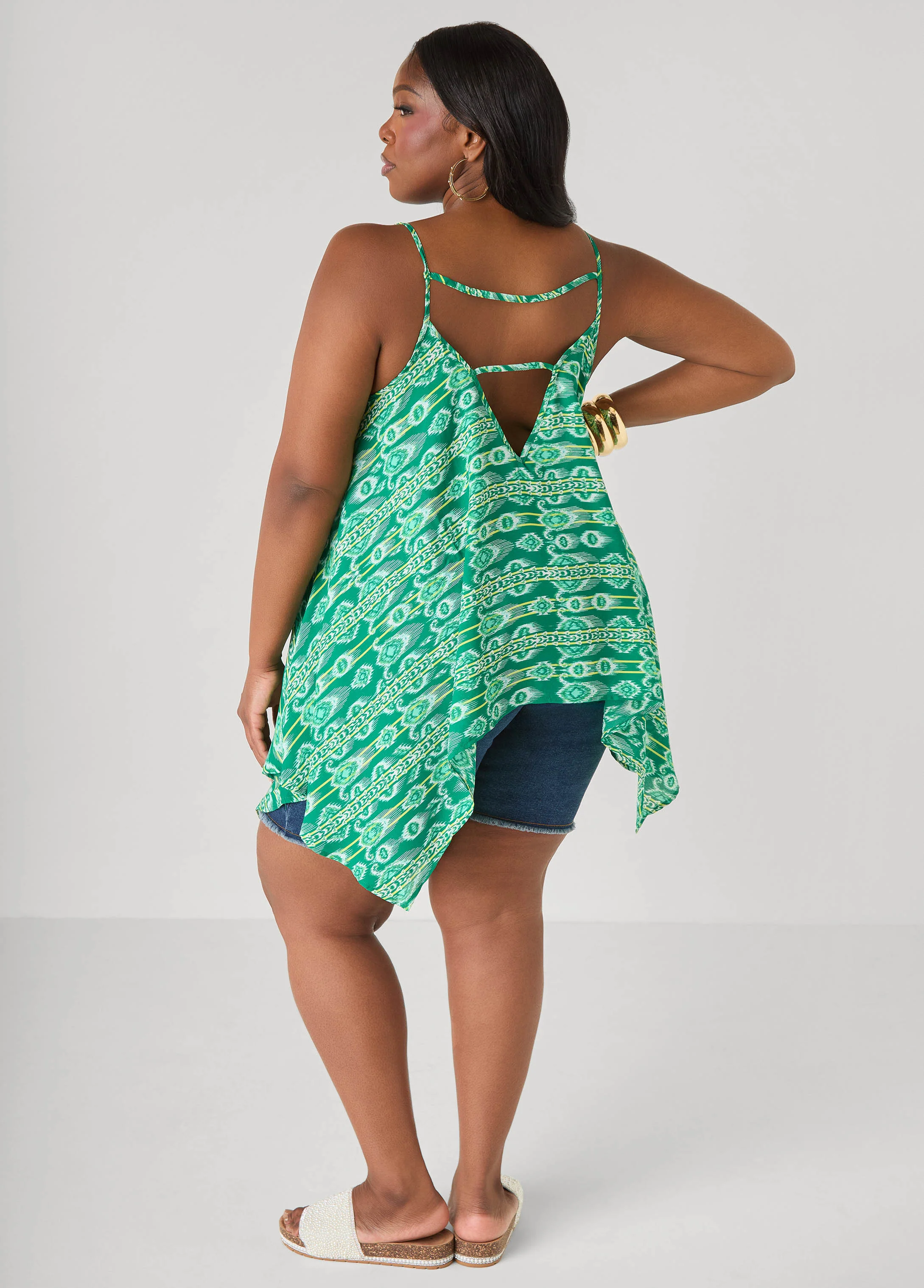 Printed Handkerchief Tank - Image 6