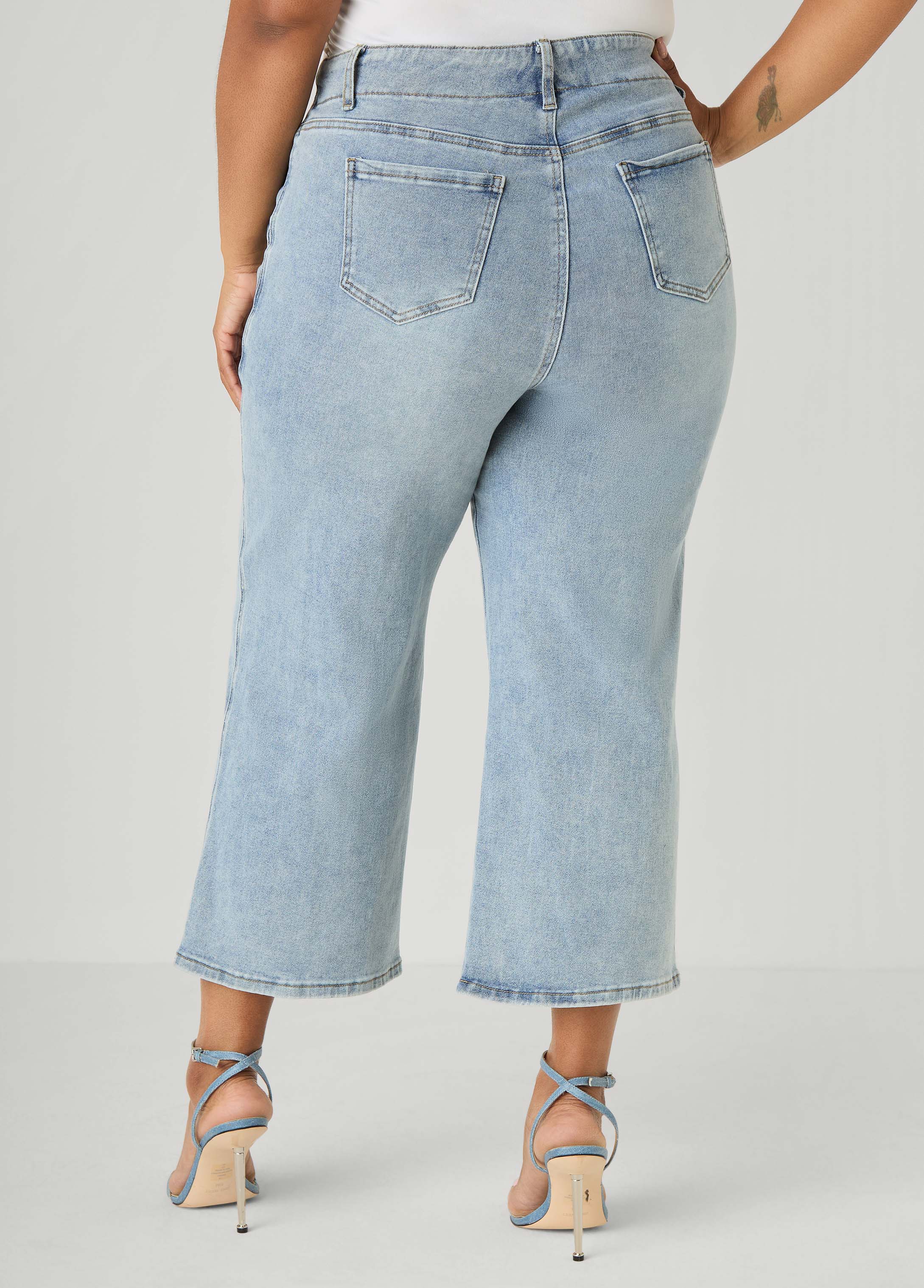 Denim Sailor Capris - Image 6